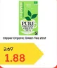 Clipper Organic Green Tea 20st
