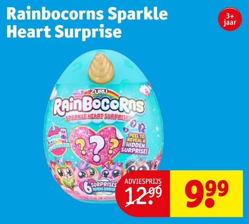 Rainbocorns Sparkle Heart Surprise