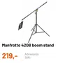 Manfrotto 420B boom stand