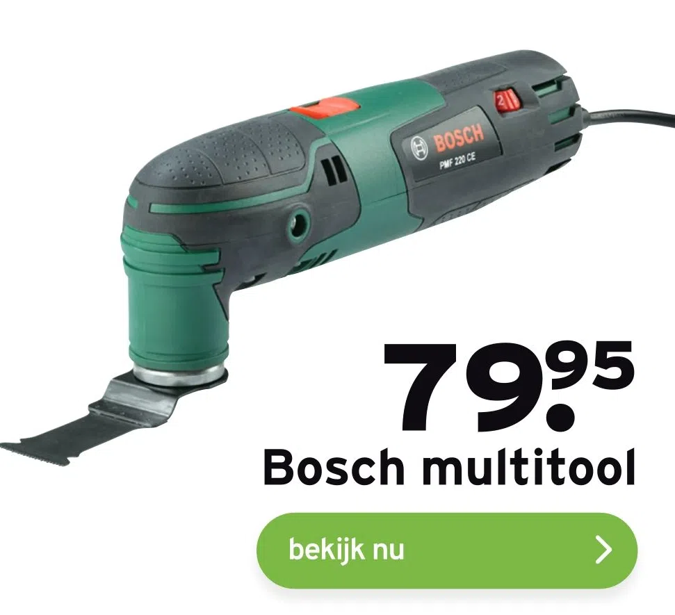 Bosch Multitool Folder Aanbieding