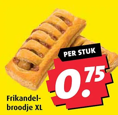 Frikandel- broodje XL