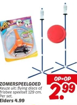 Supermarkt aanbieding in Academiewijk: ZOMERSPEELGOED, 