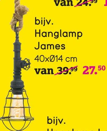 Hanglamp James