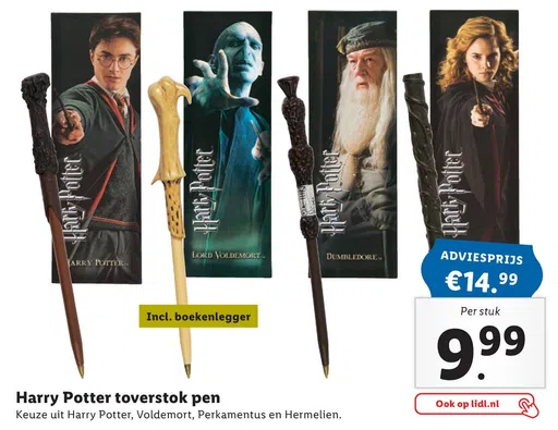 Harry Potter toverstok pen