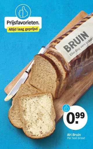 AH Bruin Per heel brood