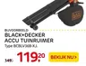 Black+Decker Accu Tuinruimer Type Bcblv36B-Xj.