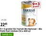 9 + 3 gratis! 12x Yarrah Bio Natvoer - Bio Paté met Varken (12 x 400 g)