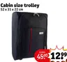 Cabin size trolley