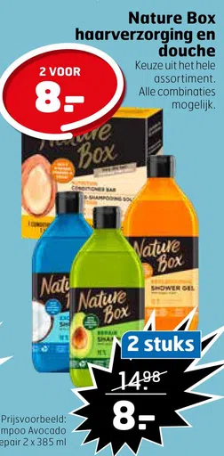Nature Box haarverzorging en douche