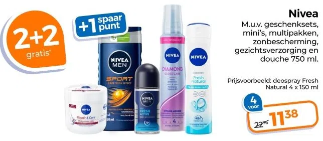 Drogisterij aanbieding in Waterrijk: Nivea, 