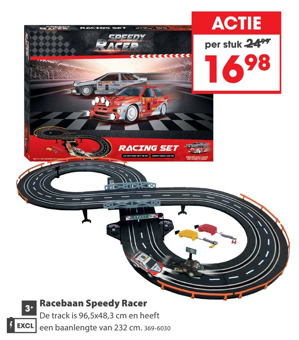 speedy racer racing set