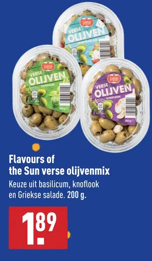 Flavours of the Sun verse olijvenmix