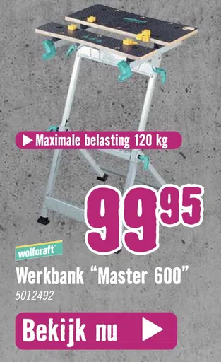 Werkbank "Master 600"