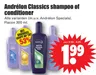 Andrélon Classics shampoo of conditioner