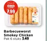 Barbecueworst Smokey Chicken