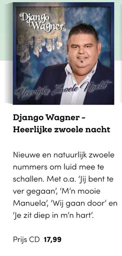 Django Wagner - Heerlijke zwoele nacht