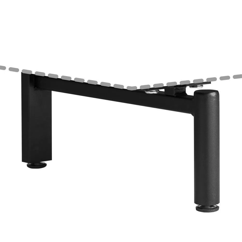 Wonen aanbieding in Hoekeindse Zoom: Elements, Set Van 2 - Metalen U-Poot + 2 X Middenpoot (Lowboards & Dressoirs), 