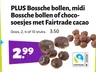 PLUS Bossche bollen, midi Bossche bollen of choco- soesjes met Fairtrade cacao