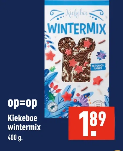 Kiekeboe wintermix IX