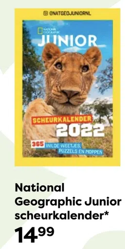 National Geographic Junior scheurkalender*