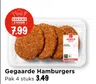 Gegaarde Hamburgers