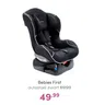 Bebies First autostoel zwart