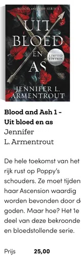 Blood and Ash 1- Uit bloed en as Jennifer L. Armentrout