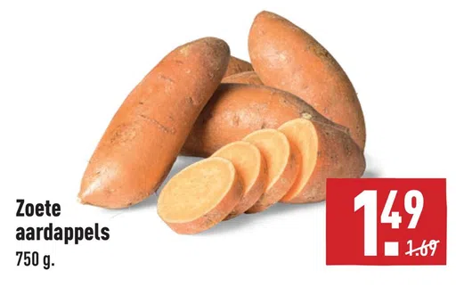 Zoete aardappels