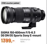 SIGMA 150-600mm F/5-6.3 DG DN OS Sports Sony E-mount