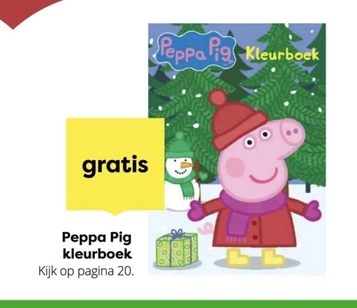 gratis Peppa Pig kleurboek