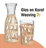 Glas en Karaf Weaving