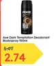Axe Dark Temptation Deodorant Bodyspray 150ml