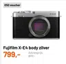 Fujifilm X-E4 body zilver