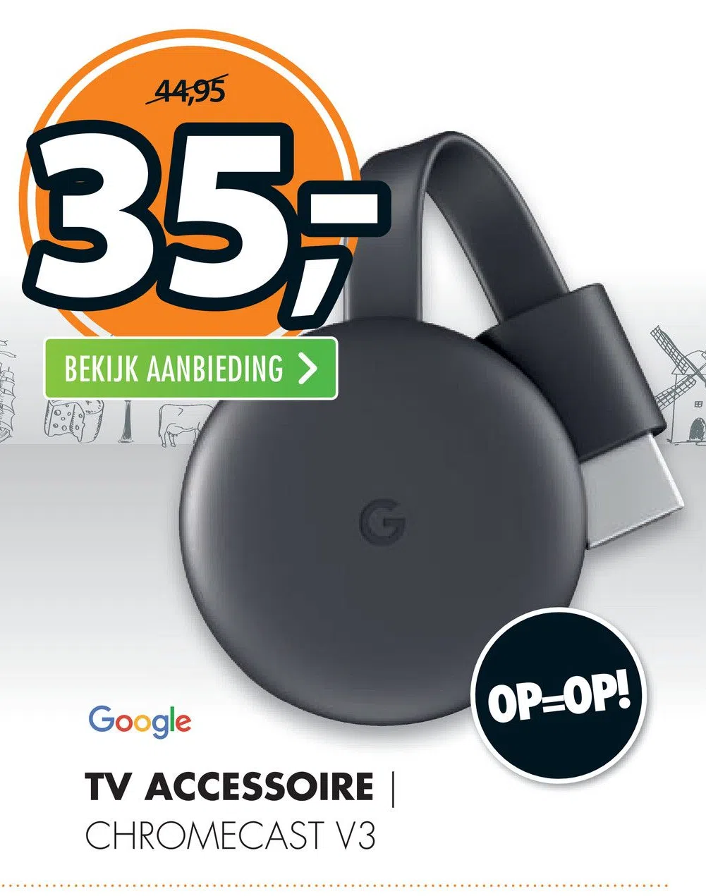 Chromecast aanbieding