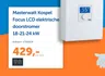 Masterwatt Kospel Focus LCD elektrische doorstromer 18-21-24 kW
