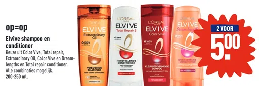 Elvive shampoo en conditioner