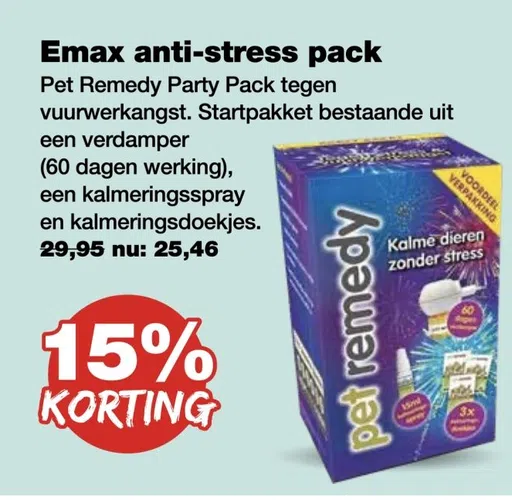 Emax anti-stress pack
