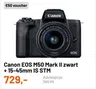 Canon EOS M50 Mark II zwart + 15-45mm IS STM