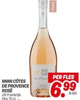 Supermarkt aanbieding in Almere Pampus: MIMI CÔTES DE PROVENCE ROSÉ, 
