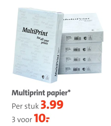 Multiprint papier