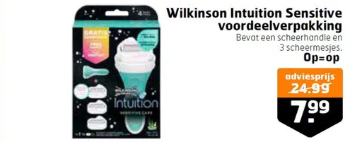 Wilkinson Intuition Sensitive voordeelverpakking