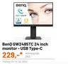 BenQ GW2485TC 24 inch monitor - USB Type-C