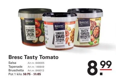 Supermarkt aanbieding in Kort Haarlem: Bresc Tasty Tomato, 