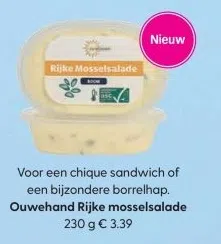 Supermarkt aanbieding in Noorderplein: . Ouwehand Rijke mosselsalade, 