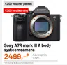 Sony A7R mark III A body systeemcamera