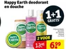 Happy Earth deodorant en douche