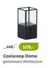 Cosiscoop Dome gaslantaarn 18x18x45cm