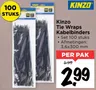 Kinzo Tie Wraps Kabelbinders